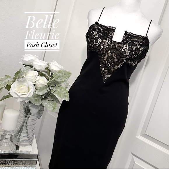 NWT Love By Design Regina Lace Bodycon Spaghetti Strap Lace Dress - Picture 2 of 4